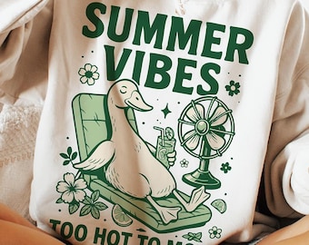 Summer Vibes Png, Silly Goose Png, Funny Summer Png, Goose Summer Design, Kids Summer Pngs, Trendy Summer 2025 Sublimation, Goose Lover Png