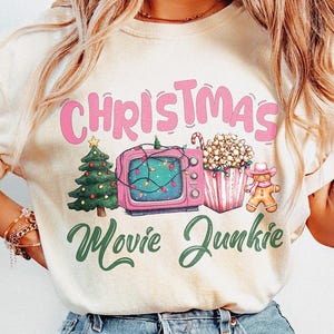 90s Style Christmas png, Christmas Design Png, Christmas Movie Junkie png, Christmas Movies VHS Png, 90s Christmas Png Funny Christmas Movie