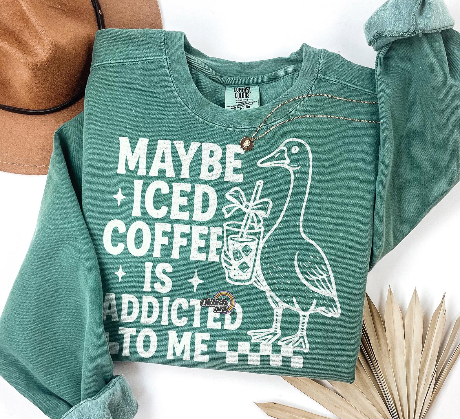 Maybe Iced Coffee is Addicted to Me Png, Funny Goose PNG, Sarcastic ...