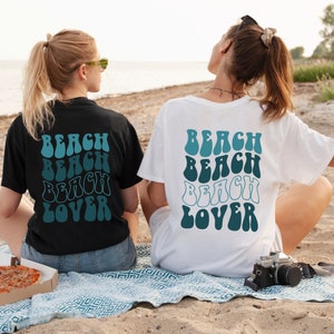 Beach Beach Beach Lover Tee | Oversized Adventure Shirt, Summer Must-Have