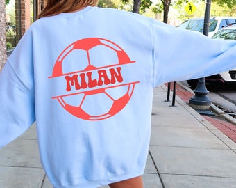 Pull de football classique de Milan | Cadeau idéal pour les fans de football | Vêtements pour le jour du match