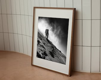 Black and White Astronaut Print, Space Posters, Space Lovers Wall Art, Astronaut Art Digital Download, Gifts for him, Printable Space Art