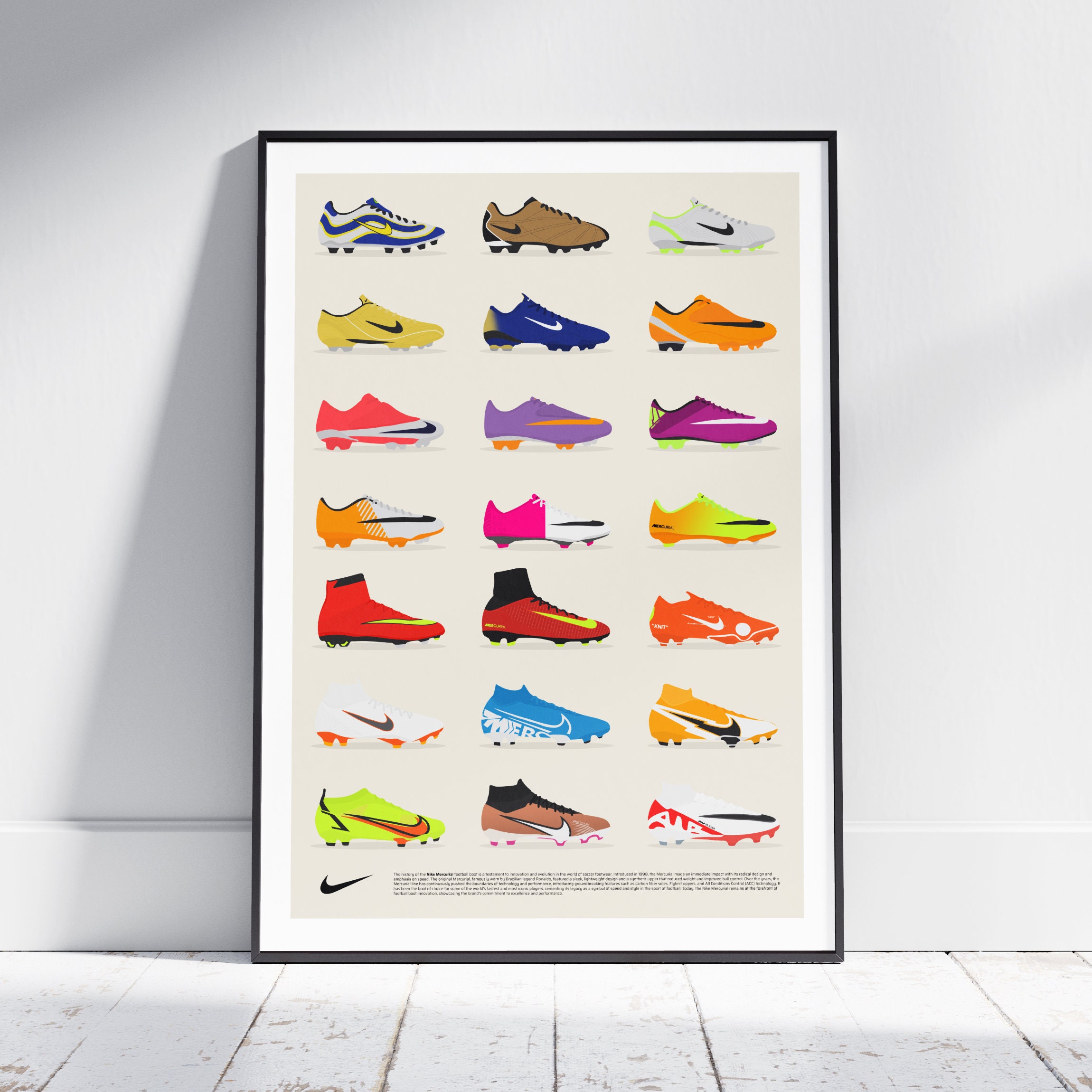 nike football poster
