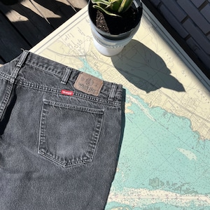 Vintage Black Wrangler Jeans 48x30