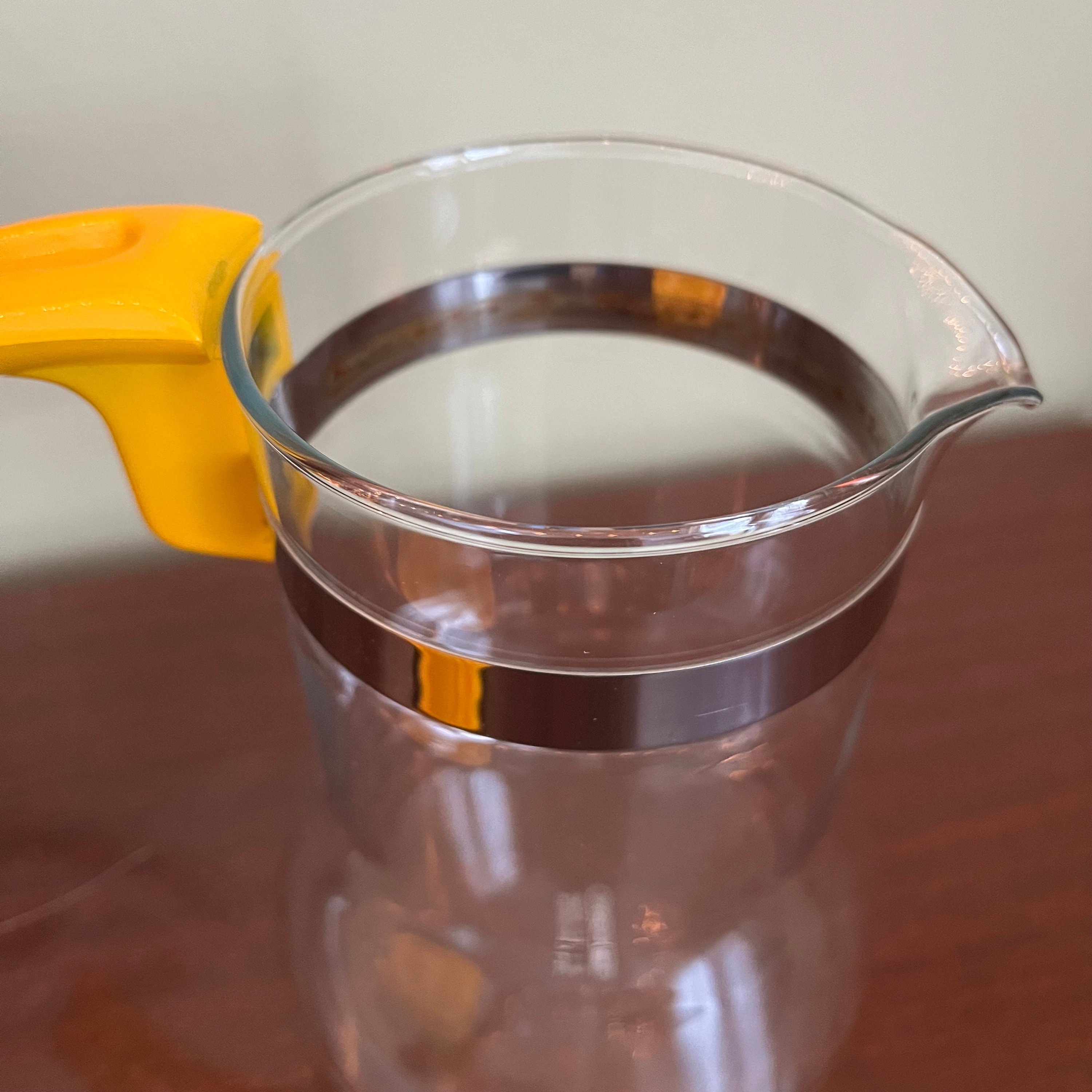 Vintage Pyrex Glass Pitcher Made in France Etsy