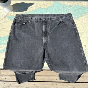 Vintage Black Wrangler Jeans 48x30 image 5