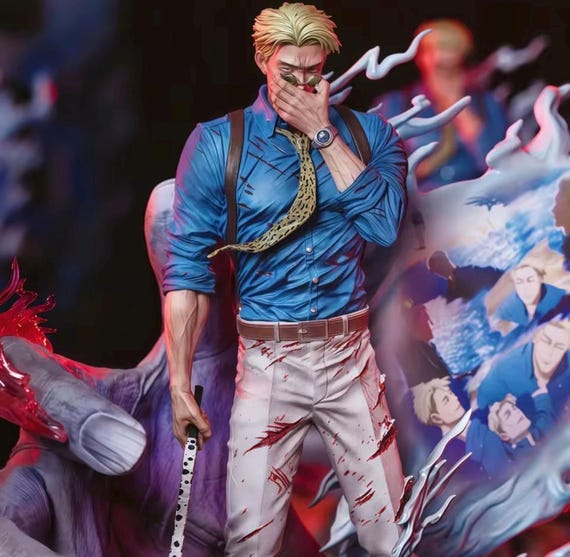 Nanami Kento Anime Figure 30cm | Jujutsu Kaisen PVC Collectible Statue | Anime Figurine Model | Jujutsu Kaisen Fan Gift | Anime Display Figu