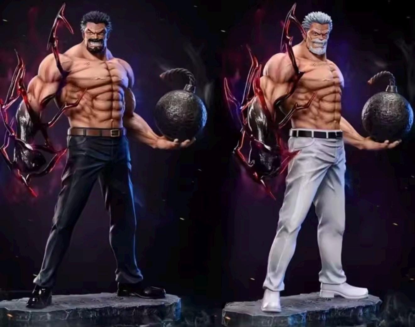 Monkey D Garp Figure 25.5cm | One Piece Hero of the Marines Anime 