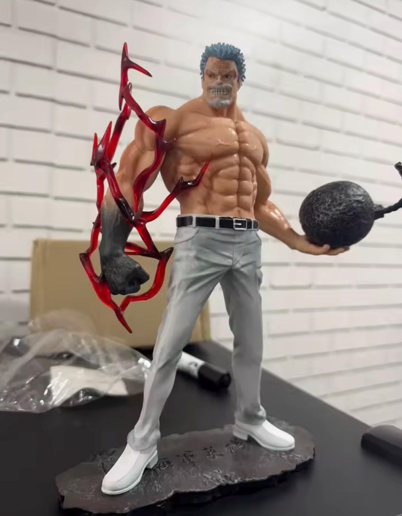 Monkey D Garp Figure 25.5cm | One Piece Hero of the Marines Anime 