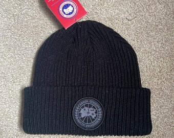 Brand New Canada Goose Beanies (Black Badge) - One Size Fits All - Free Next Day Delivery