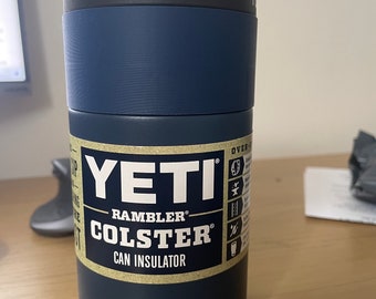 Yeti Colster Can Extender – Fits 440ml & 500ml UK Cans – Black Spacer Adaptor for Cooler