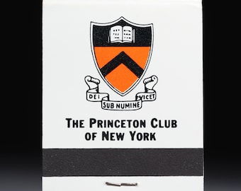 Princeton Club of New York Matchbook (photo on archival ink)