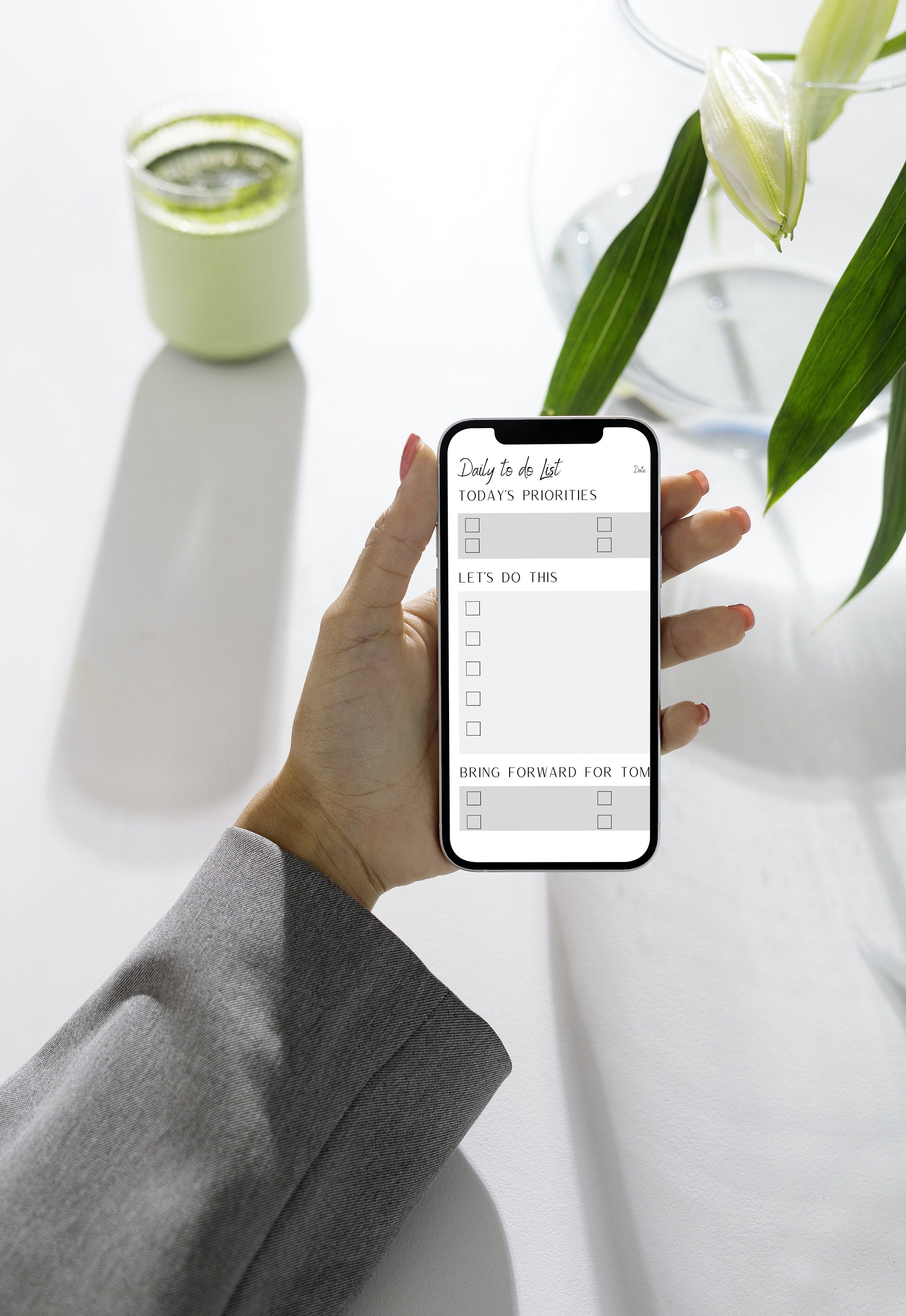 Minimal to Do List Printable| Simple Daily Task List Template | Digital ...