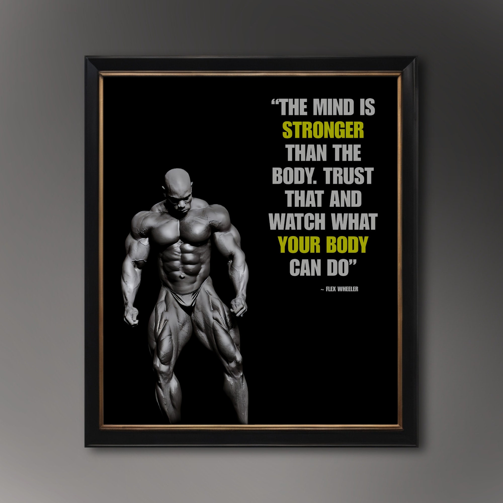 Bodybuilder, artwork F006 / 7326 For sale as Framed Prints, Photos, Wall  Art and Photo Gifts