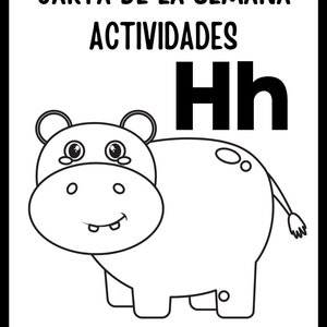Bilingual (English-Español) Animals Simple and Jumbo Printable coloring pages|  Color pages for kids