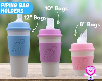 tipless piping bag holder bag organizer piping bag dispenser icing bag holder baking gifts