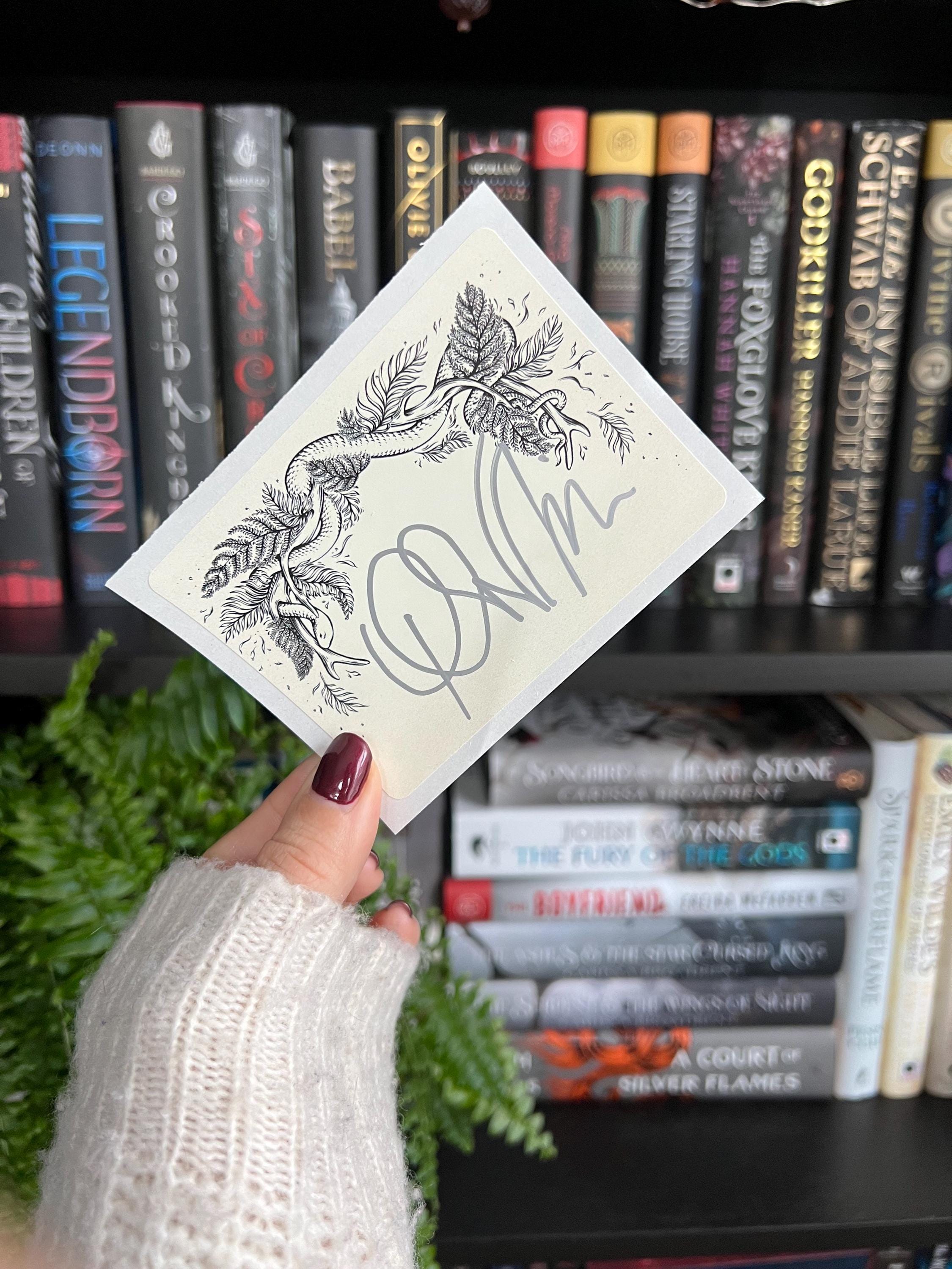Signed Bookplate - Demi Winters - Kingdom of Claw