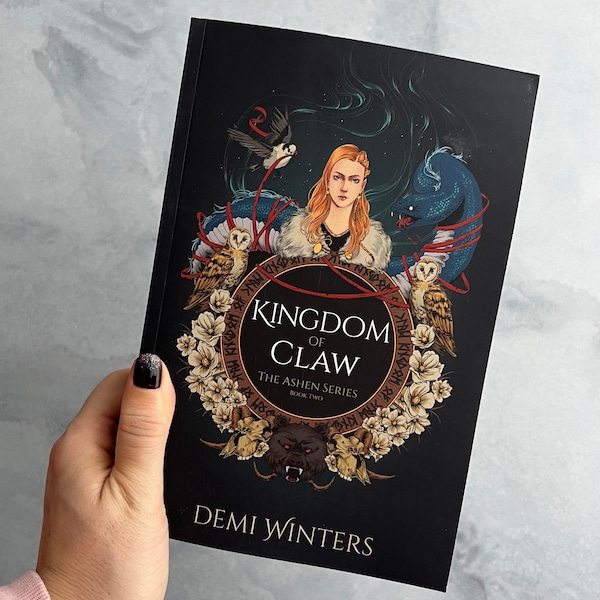 Moderate Bruising // Kingdom of Claw Paperback & Swag: Signed by Demi Winters