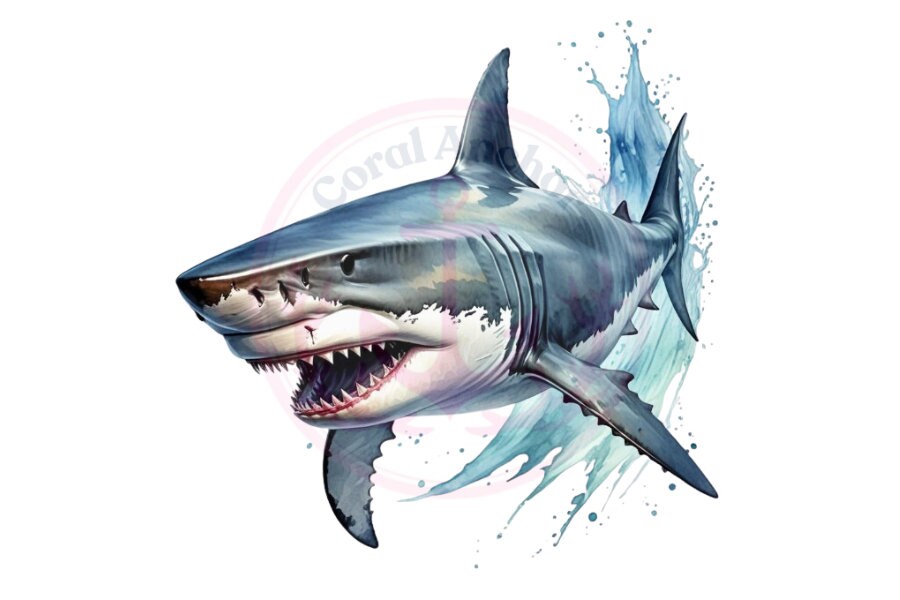 Megalodon PNG - Shark Download - Shark Design