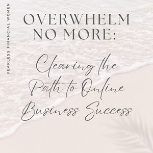 Online Business Success Blueprint | Digital ebook | Overwhelmed Business | Done For You | Business Development