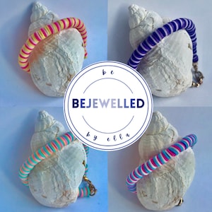 Colourful Clay Beaded Bracelet