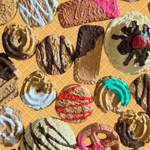 Random Bundle Clay Realistic Sweets Charms (14 PCs) READ DESC