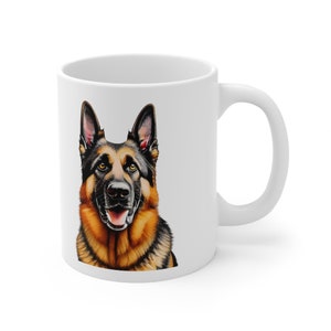 German Shepherd Mug, German Shepherd Gift, German Shepherd Coffee Mug, German Shepherd Owner Gift, German Shepherd Dad/Mom Gift, 11oz, #02