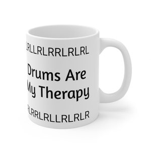 Drummer Mug, Drummer Coffee Mug, Drummer Gifts, Gift for Drummer, Funny Drummer Gift, Drummer Presents, Drummer Coffee Cup, 11oz, #05