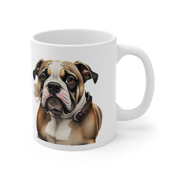 Dog English Bulldog Items Bulldog Mug, Bulldog Gift, Bulldog Coffee Mug,  Bulldog Owner Gift, Bulldog Dad/mom Gift, American Bulldog, Ceramic Mug  11oz, #01