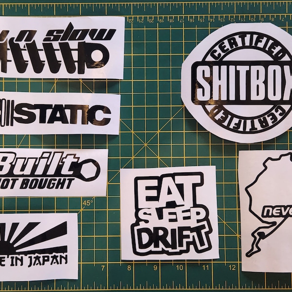 Jdm Stickers Etsy