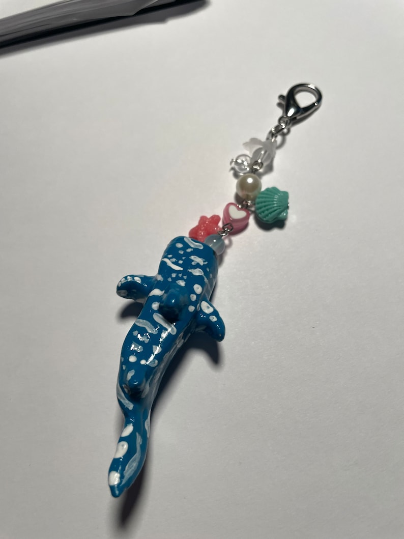 Whale Shark Keychain Etsy