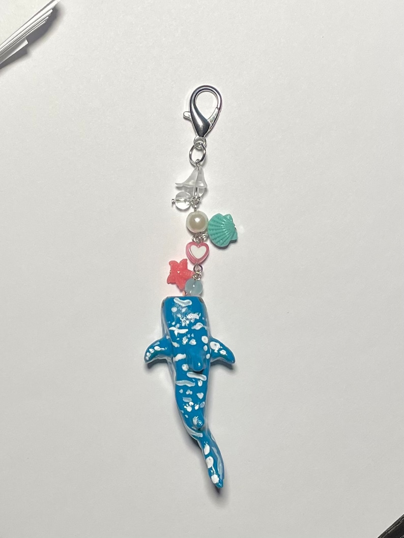 Whale Shark Keychain Etsy