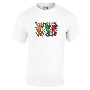 Keith Haring inspired &quot;Shake it!&quot;  Unisex Crewneck T-shirt