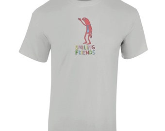 Lächelnde Freunde ""Allan"" Unisex Rundhals-T-Shirt."