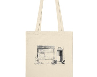 Black Books shopfront Tote Bag