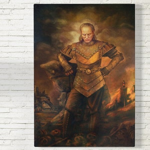 Ghostbusters Vigo die Karpaten Leinwanddruck: 80er Jahre Film Kunst