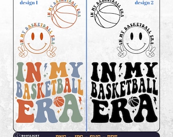 In meiner Basketball-Ära png, in meiner Basketball-Ära png, Basketball svg, Basketball png, Basketball Sport svg, Basketball gewellter Text, digitale Datei