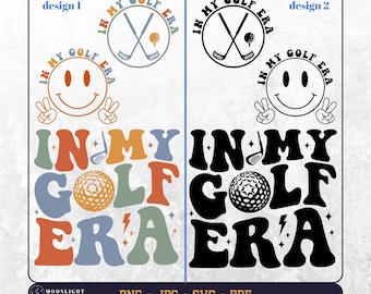 In My Golf Era svg, In My Golf Era png, Golf svg, Golf png, Golf Sport svg, Golf lover, Golf shirt, Golf Wavy Text, Digital file