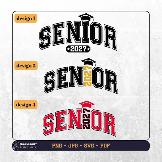 Senior 2027 svg, Senior 2027 png, Class of 2027 svg, Class of 2027 png, Graduation 2027 svg, Senior 2027 shirt svg, Varsity Senior 2027 svg