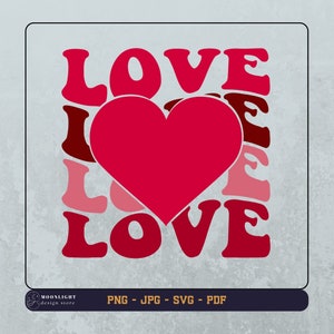 Amore in formato SVG, Amore PNG, Amore Cuore in formato SVG PNG, San Valentino in formato SVG PNG, San Valentino in formato SVG PNG, xoxo in formato SVG, file in formato SVG per Cricut, file in formato SVG per silhouette