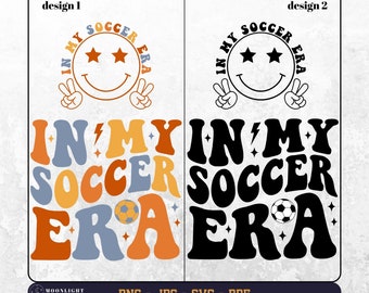 In My Soccer Era svg, In My Soccer Era png, Soccer svg, Soccer png, Soccer Sport, Soccer shirt, Soccer lover, Soccer Wavy Text, Digital file