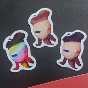 Pomme Sticker QSMP Eggs (Semi-glossy Paper Sticker)
