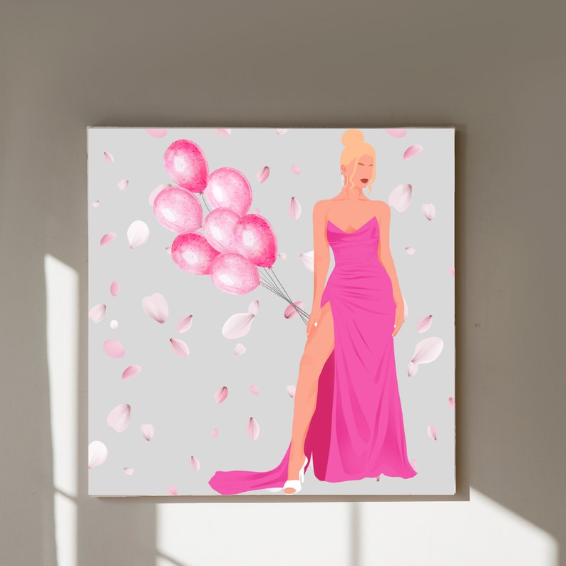 Barbie Wall Art Set of 3, Barbie Wall Decor, Easily Printable Barbie Wall Art, Barbie Digital