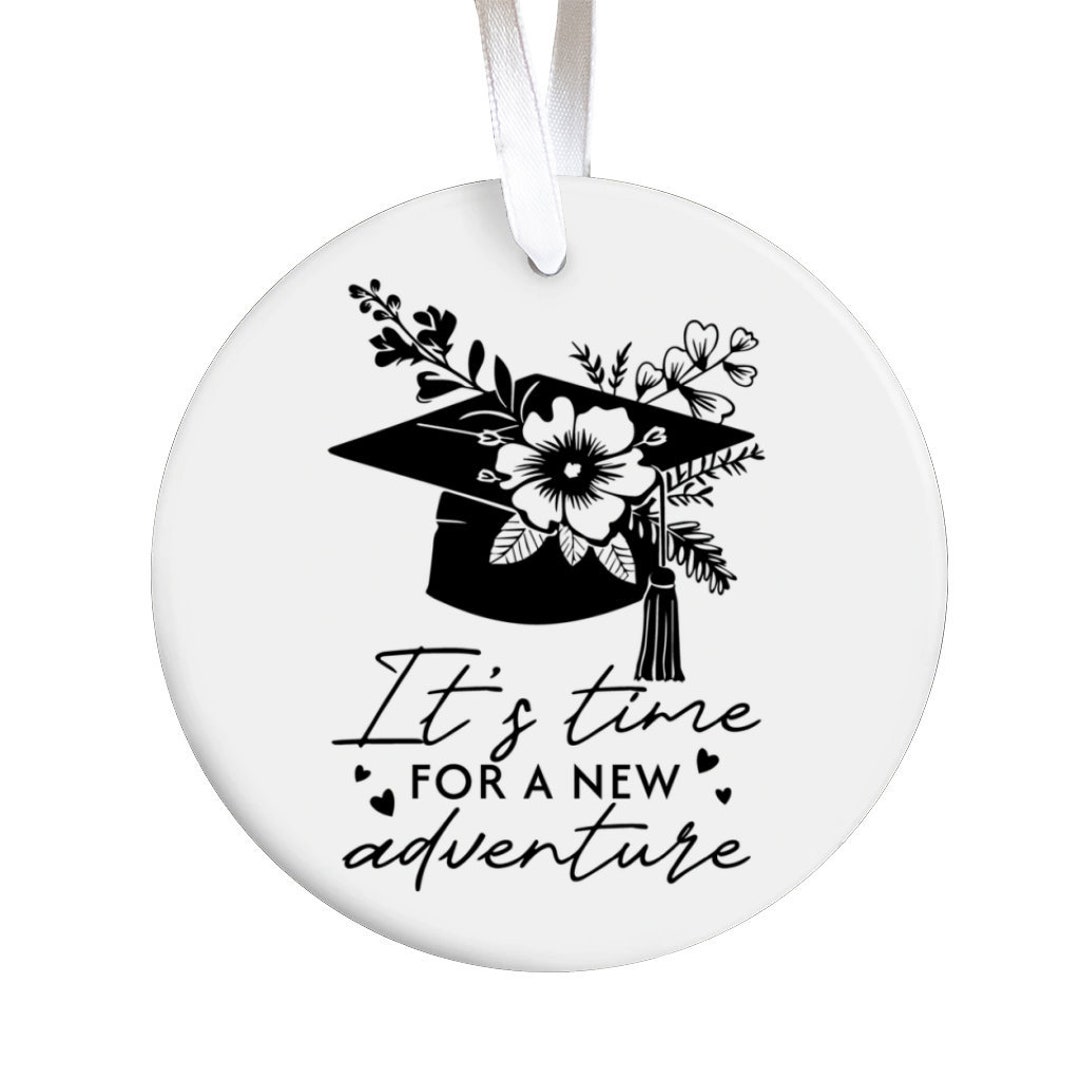 Personalised Graduation Ceramic Ornament – Custom Name & Year Gift - Etsy