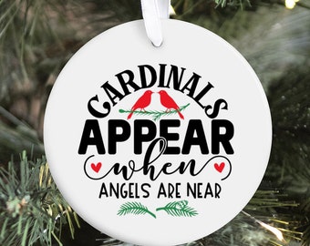My Angel Memorial Christmas Ornament - Xmas Ornament, Memorial Christmas Ornament, In Loving Memory, Family Christmas Gift for Under 20