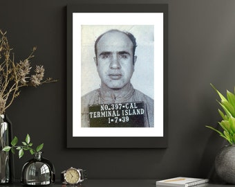 Mugshot Print: Al Capone