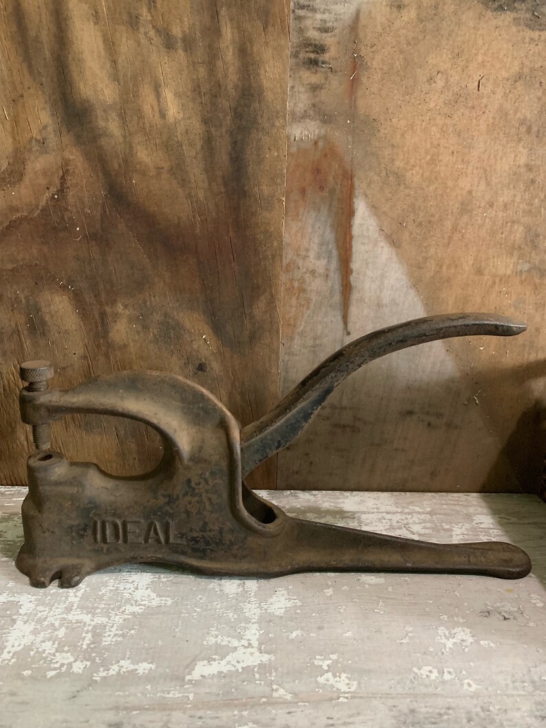 Ideal Cast Iron Rivet Press - Etsy