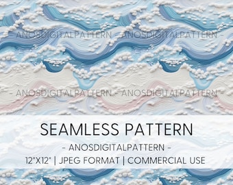 Seamless File - cold Snow - JPEG - Seamless Pattern - Repeating Pattern - Digital Instant Download - Commercial Use