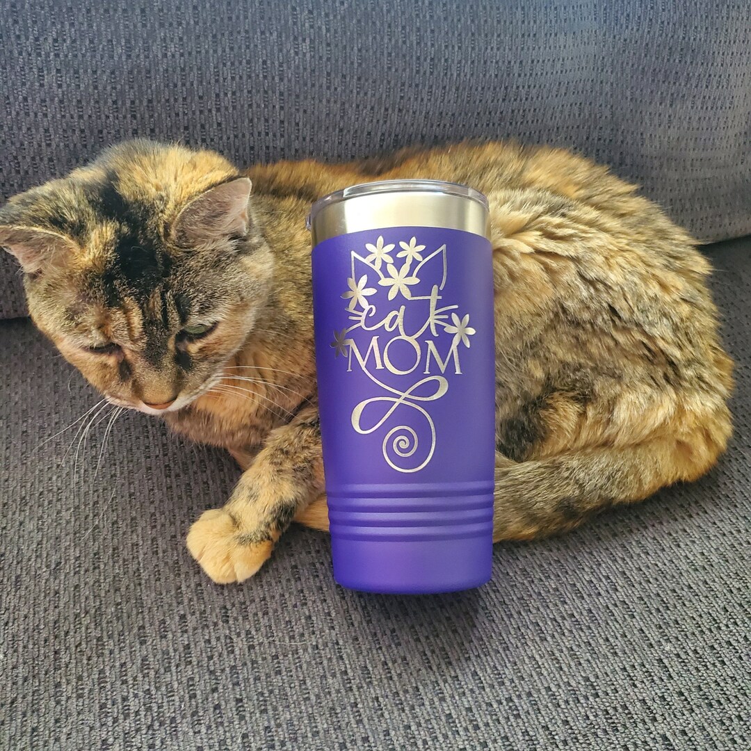 Cat Mom Like A Normal Mother But Much Cooler - Gift For Cat Mom, Personalized Tumbler
