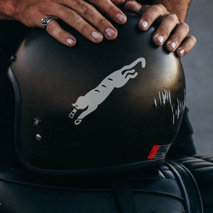 Car Vinyl Decal,Vintage Military sticker, Air Corps Cat Badge, WW2 Unique Stickers, Bike helmet customise, Unique decal.